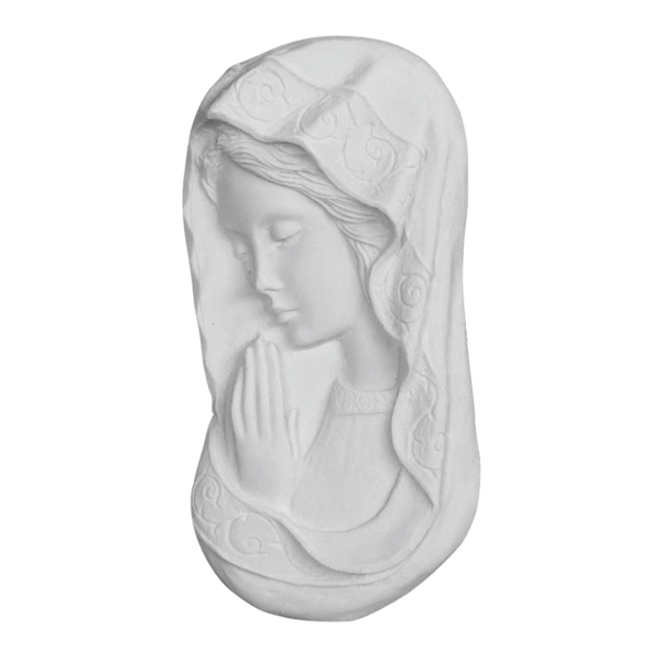 Worship Mary Marble Statue